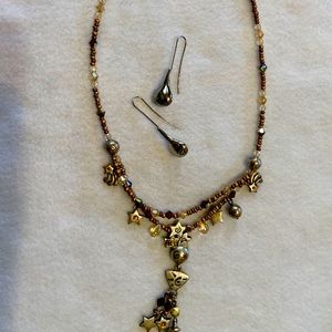 Chico’s necklace and earrings